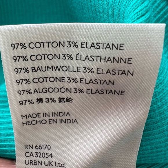 NWOT Maeve Bow-Tie Tank size XS Extra Small in Teal Blue - Picture 5 of 5